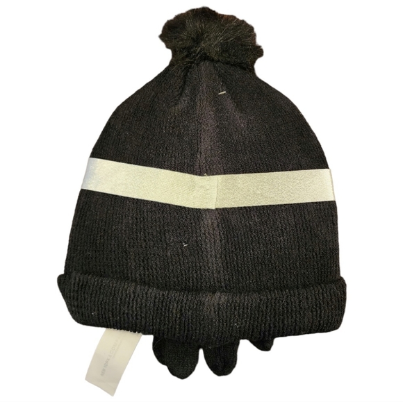 New York & Company Pom Pom Beanie & Gloves Gift Set NWT - Picture 6 of 6
